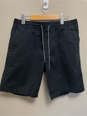 Volcom Black Flat Front Shorts Men’s Large